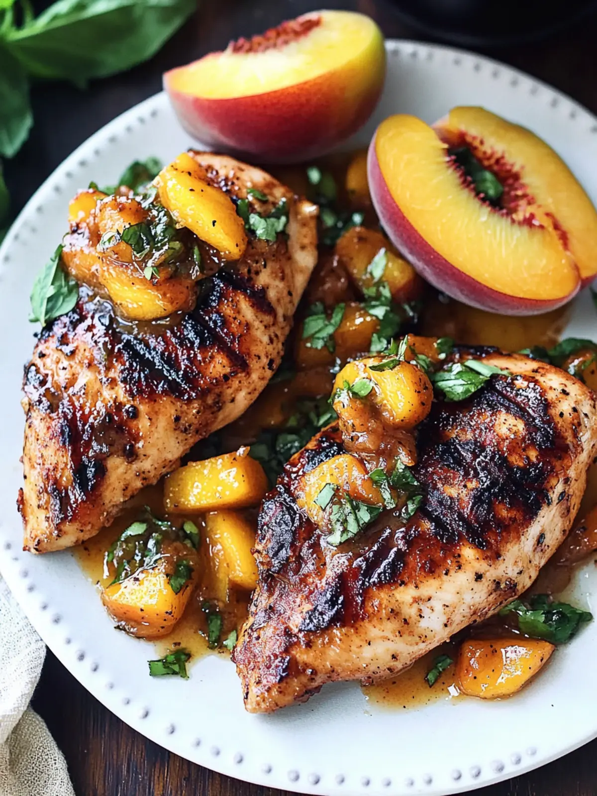 Sweet and Smoky Grilled Chicken with Peach Chipotle Sauce Delight 5 Sweet and Smoky Grilled Chicken with Peach Chipotle Sauce