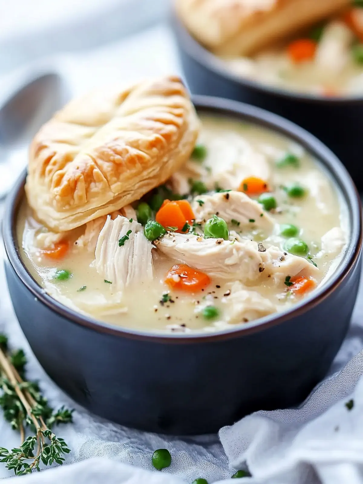 Comforting Crockpot Chicken Pot Pie Soup for Busy Evenings 5 Crockpot Chicken Pot Pie Soup