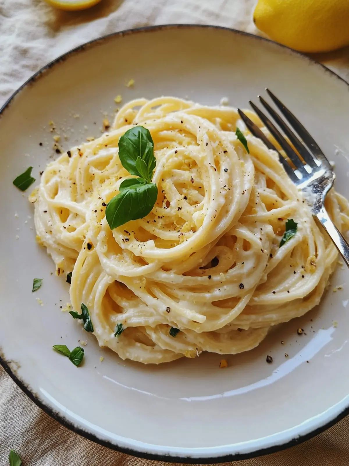 Lemon Ricotta Pasta: A Simple, Creamy Italian Bliss 2 Lemon Ricotta Pasta (Pasta al Limone)