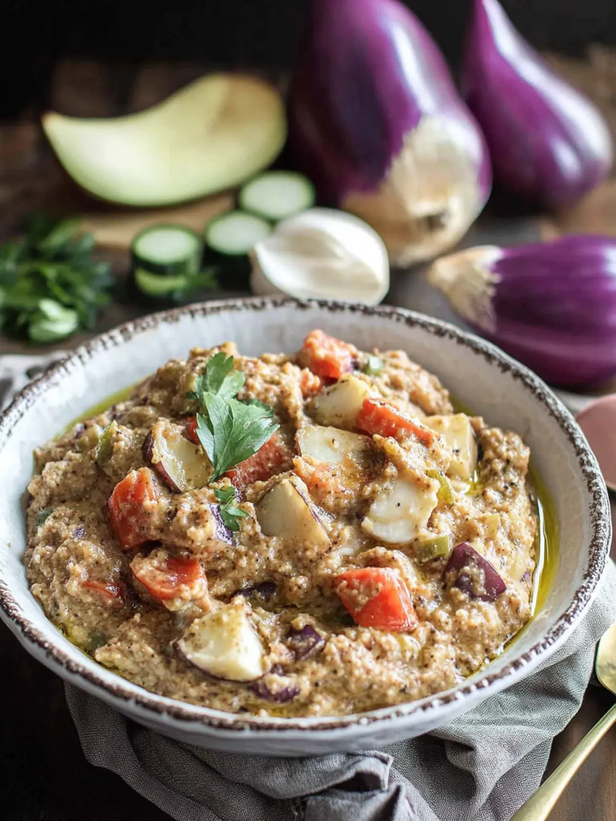 Moroccan Zaalouk My Favorite Creamy Roasted Eggplant Dip 5 Moroccan Zaalouk, My Favorite Roasted Eggplant Dip