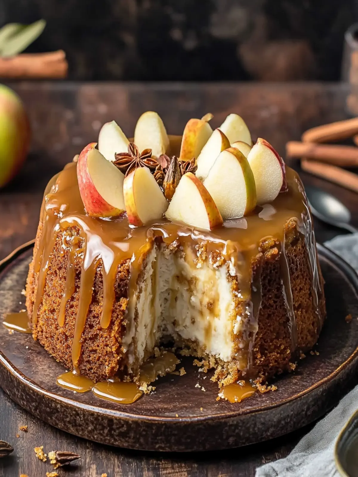 Delicious Caramel Apple Cake: A Cozy Fall Favorite 4 Caramel Apple Cake
