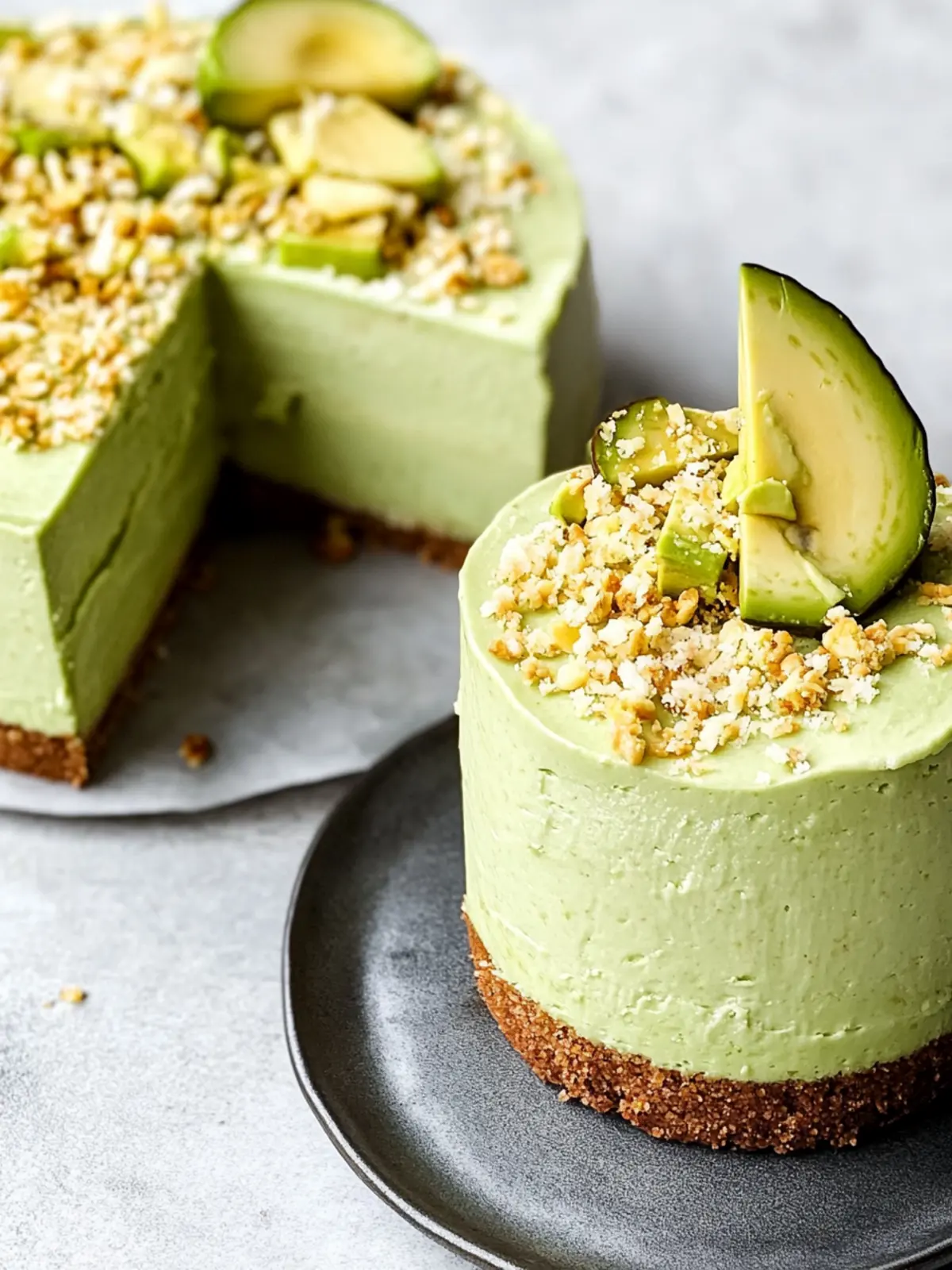 Delicious Frozen Avocado Cake: A Dreamy No-Bake Treat 5 Frozen Avocado Cake