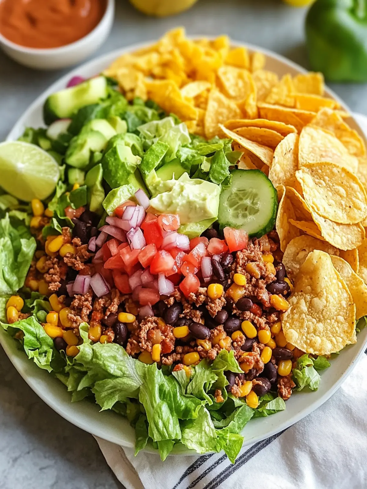 Ultimate Taco Salad: Quick, Customizable, and Delicious! 3 Taco Salad