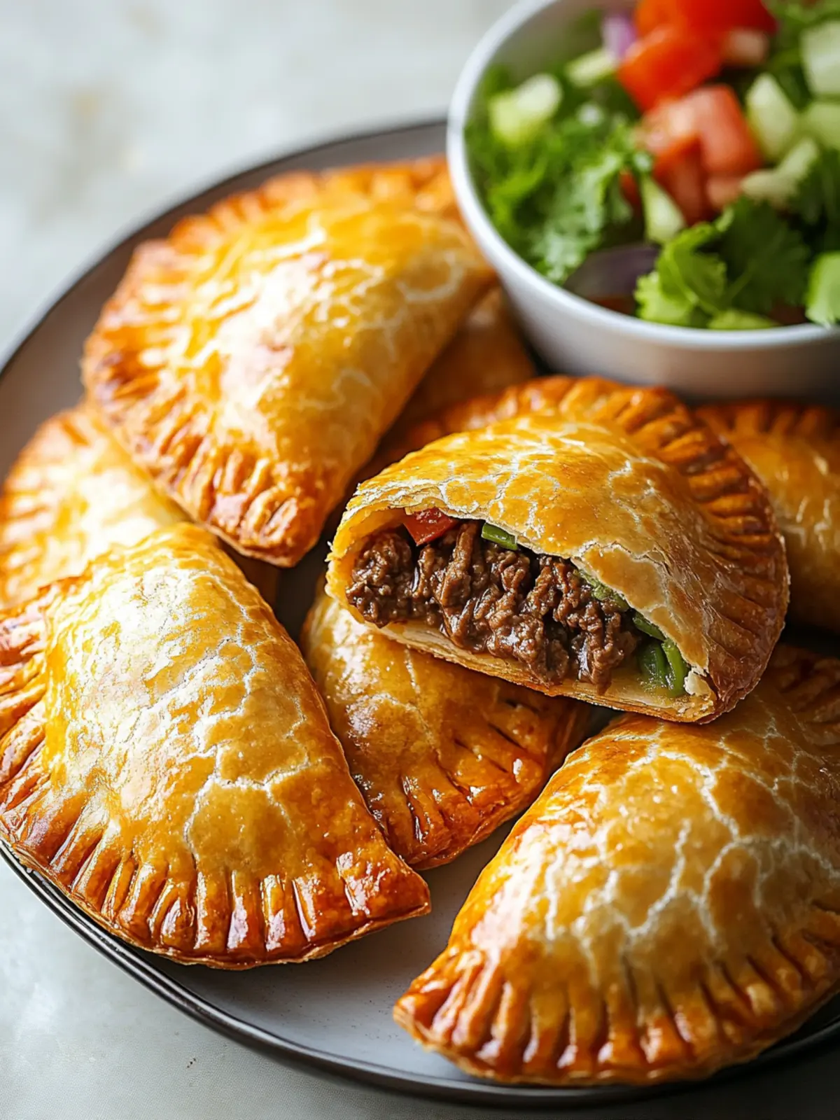 Delicious Beef Empanadas with Flaky Crust for Cozy Nights 3 Beef Empanadas with Flaky Crust