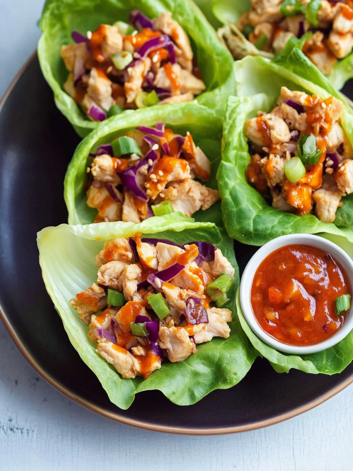 Flavor-Packed Easy Sesame Chicken Lettuce Wraps in 30 Minutes 4 Easy Sesame Chicken Lettuce Wraps