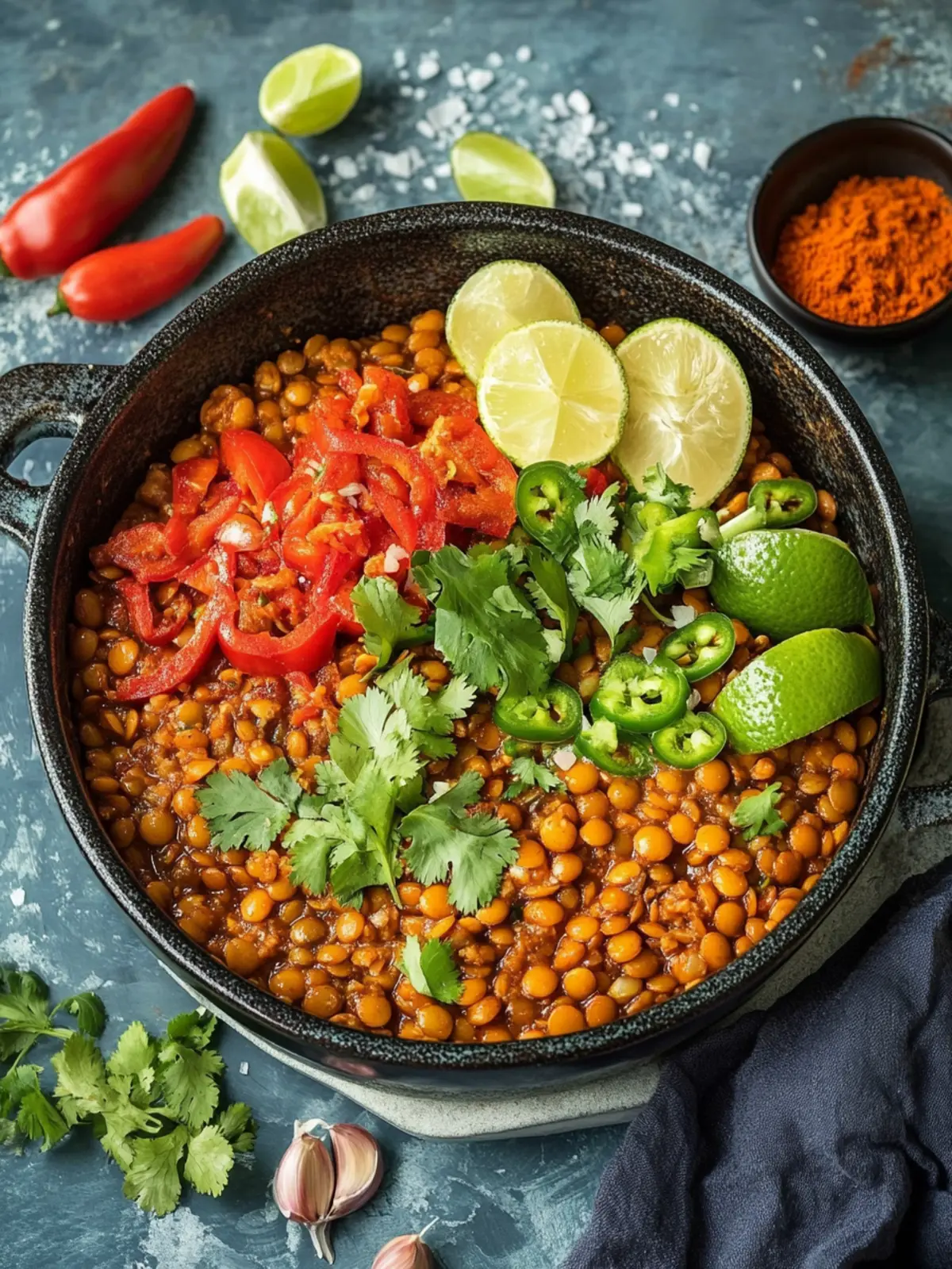 Flavor-Packed Charro Lentils for Cozy Family Dinners 2 Charro Lentils