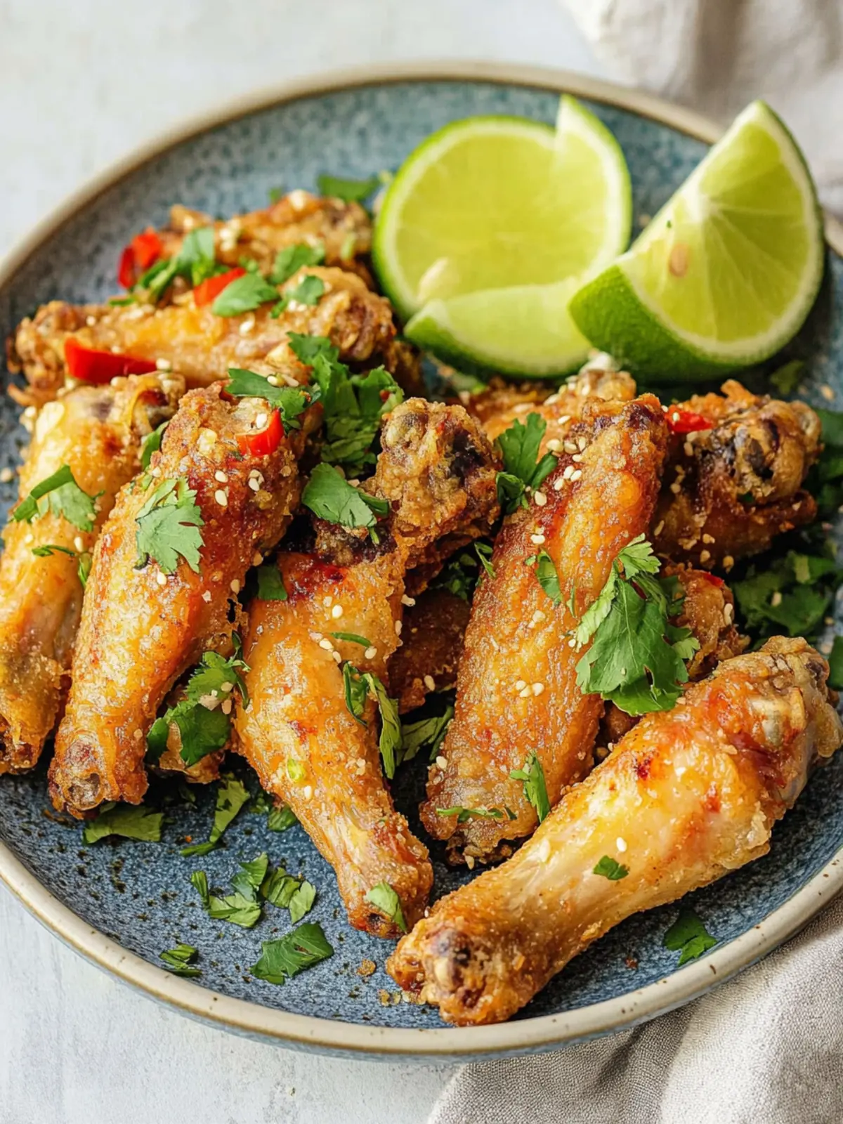 Crispy Larb Chicken Wings You’ll Crave Again and Again 4 Crispy Larb Chicken Wings