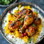 Irresistible Persian Saffron Chicken Zereshk Polo Ba Morgh Recipe 44 Persian Saffron Chicken {Zereshk Polo Ba Morgh}