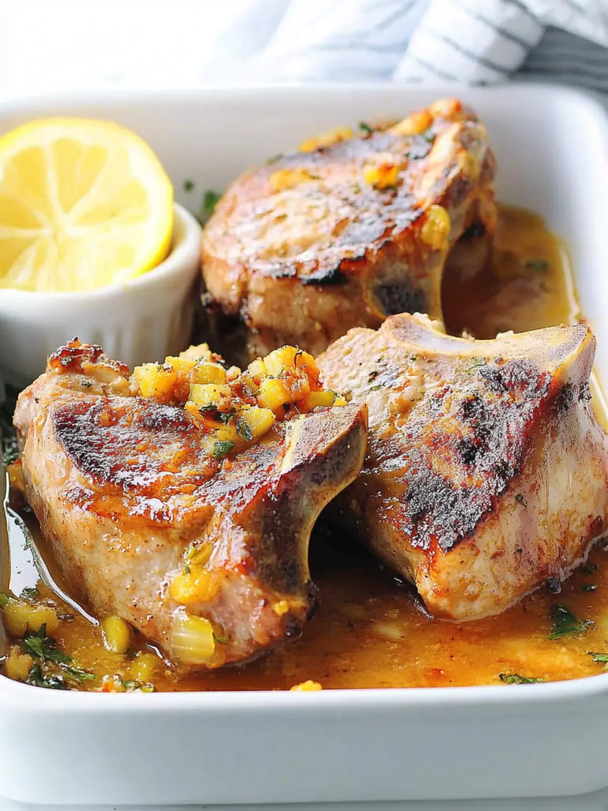 Irresistible Stuffed Iowa Chops with Corn and Apple Delight 3 Stuffed Iowa Chops