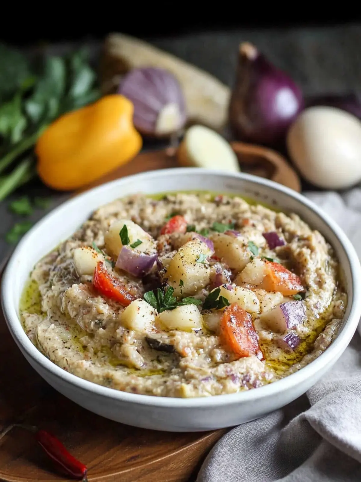 Moroccan Zaalouk My Favorite Creamy Roasted Eggplant Dip 4 Moroccan Zaalouk, My Favorite Roasted Eggplant Dip