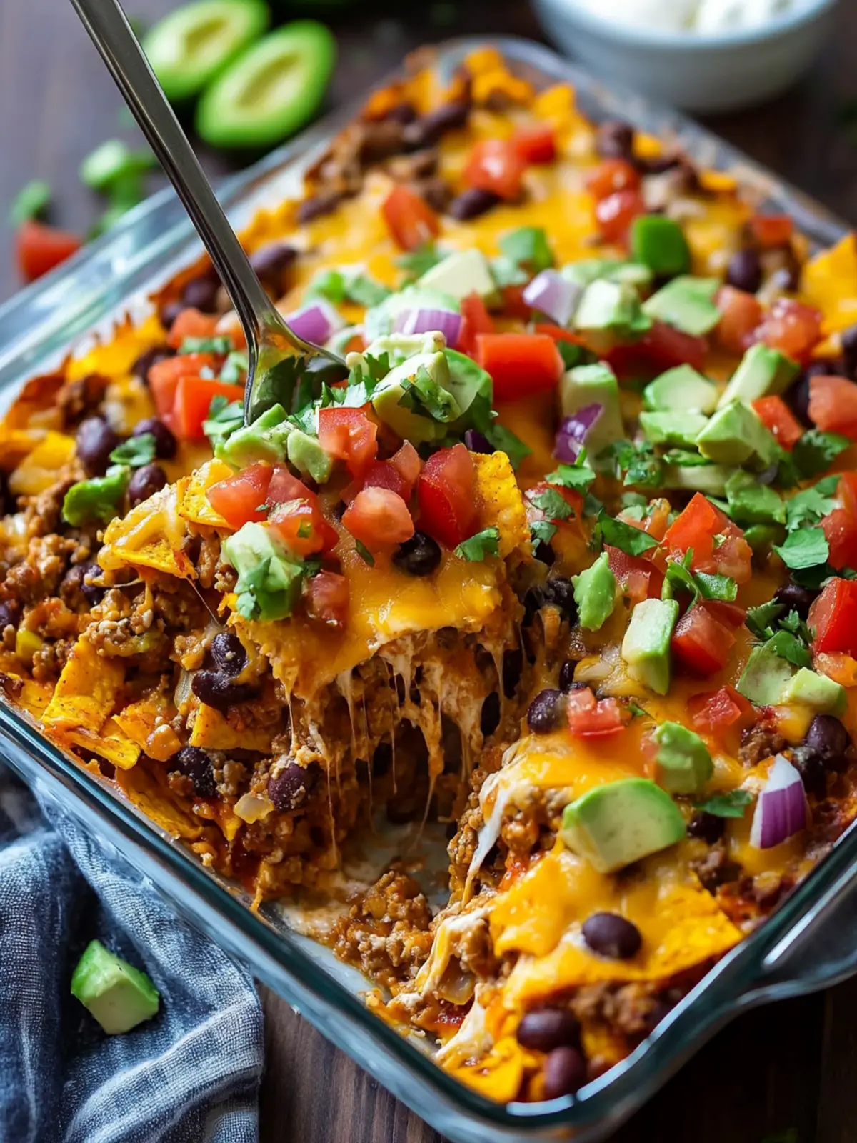 Ultimate Taco Casserole: Customizable Tex-Mex Comfort Food 3 Taco Casserole