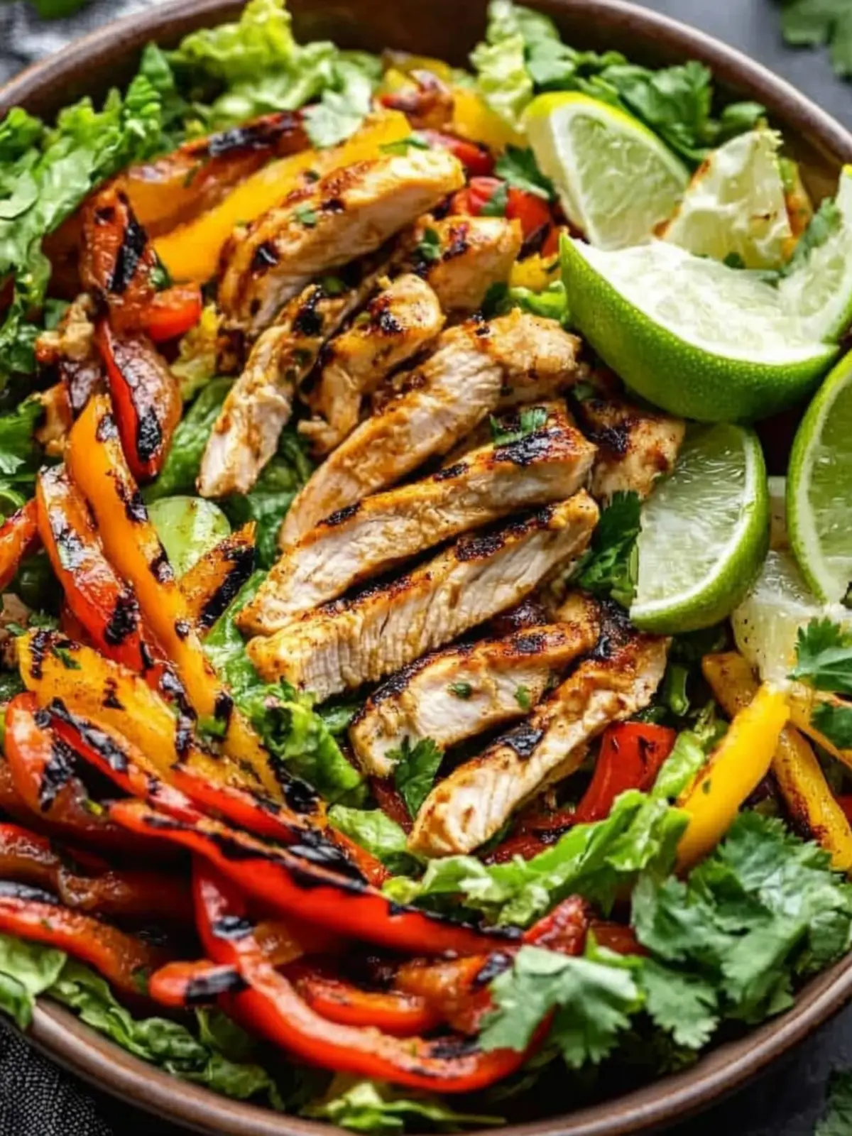 Grilled Chili Lime Chicken Fajita Salad for Fresh Flavor Bliss 5 Grilled Chili Lime Chicken Fajita Salad
