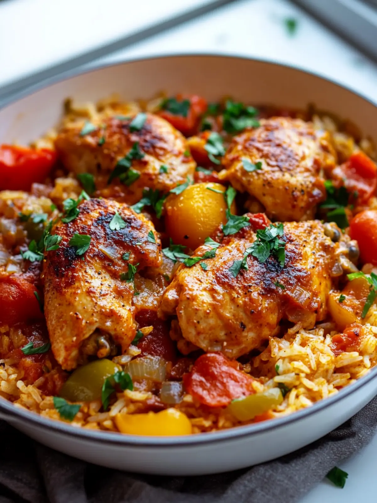 Savory Paprika Chicken and Rice Skillet for Cozy Nights 5 Savory Paprika Chicken and Rice Skillet