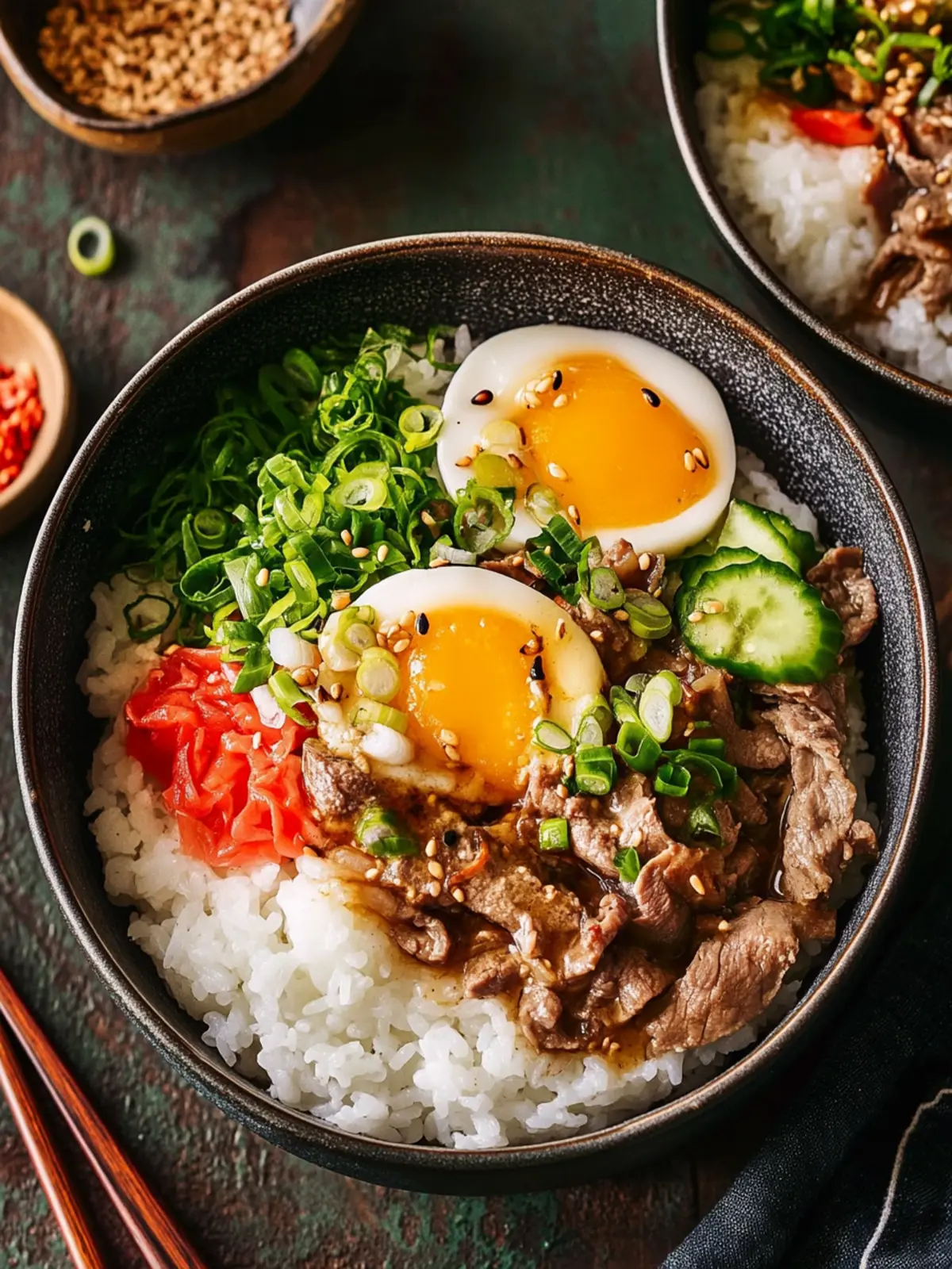 Savory Gyudon: Your Quick & Easy Japanese Beef Rice Bowl 2 Gyudon (Japanese Beef Rice Bowl)