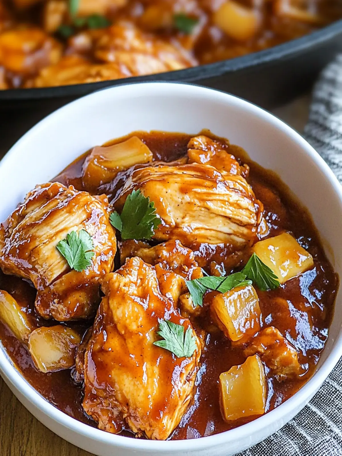 Slow Cooker Hawaiian Barbecue Chicken: 5 Ingredients for Bliss 3 Slow Cooker Hawaiian Barbecue Chicken: 5 Ingredients!