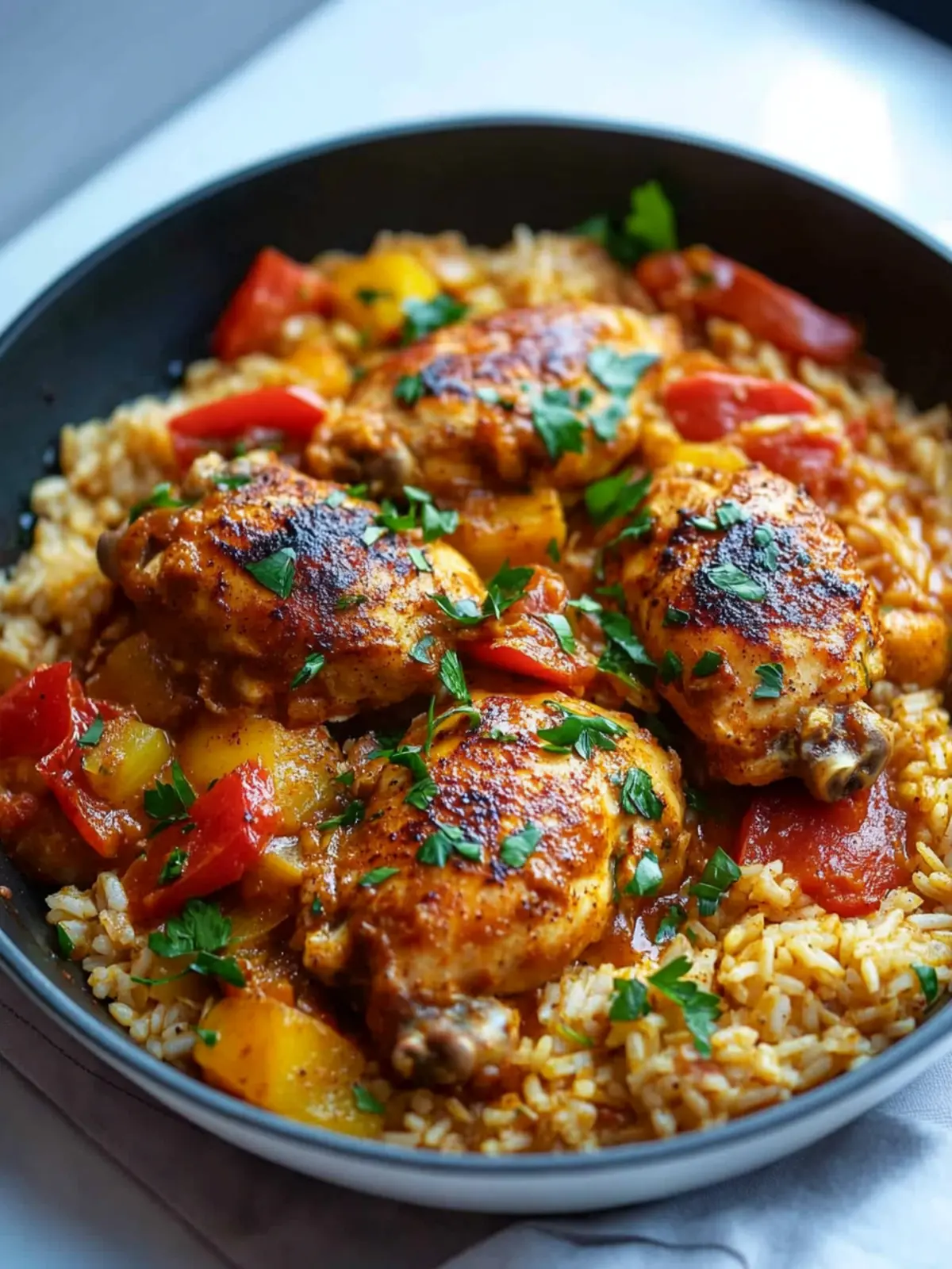 Savory Paprika Chicken and Rice Skillet for Cozy Nights 2 Savory Paprika Chicken and Rice Skillet