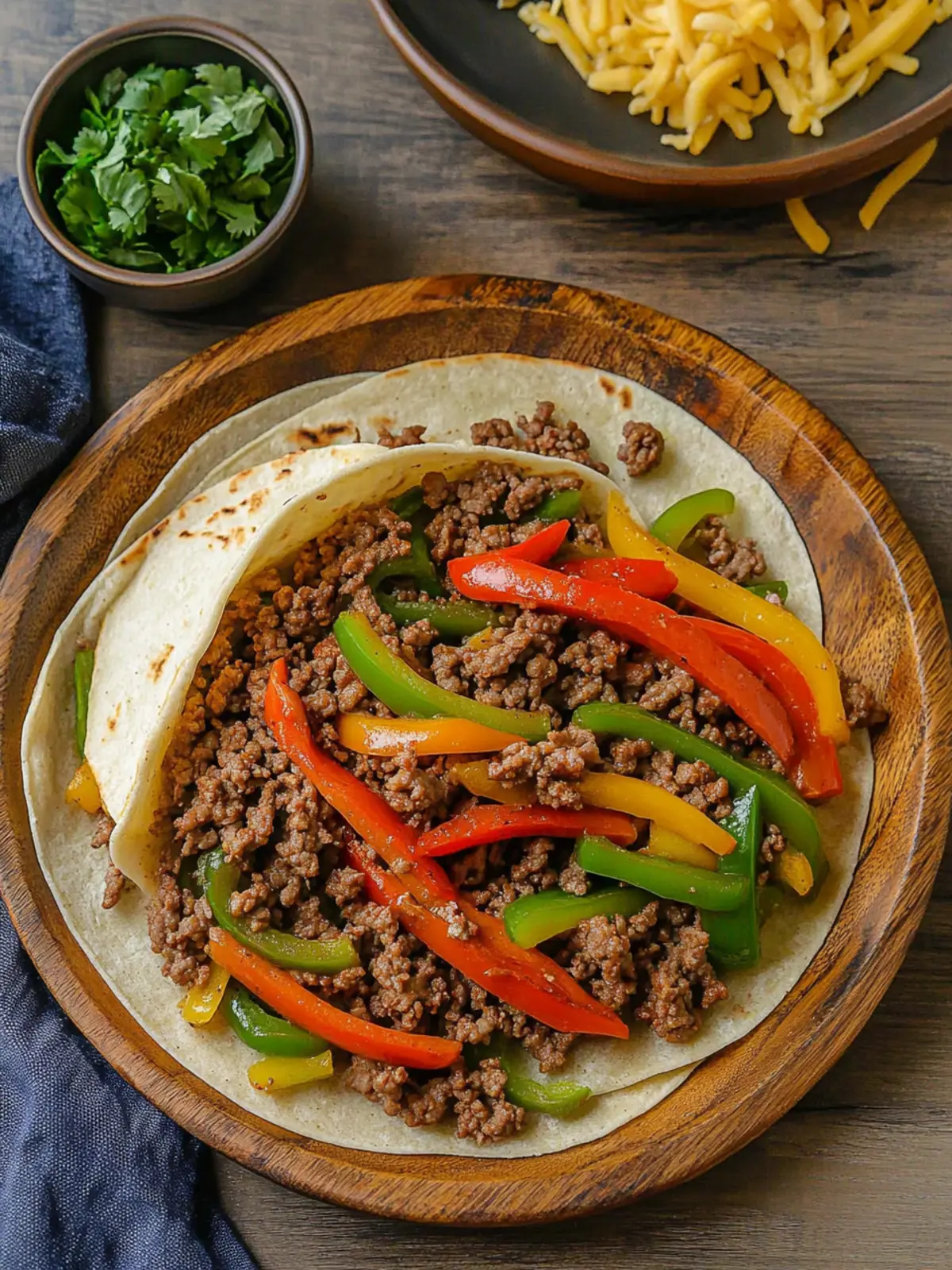Ground Beef Fajita