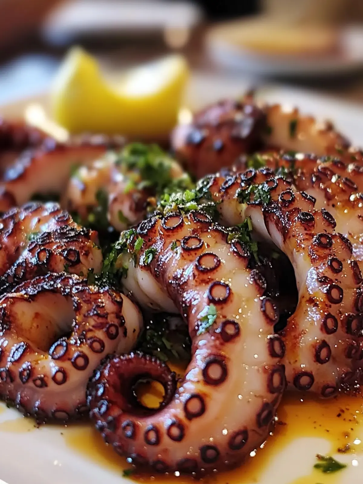 Grilled Octopus: A Nutritious, Flavor-Packed Seafood Delight 2 Grilled Octopus: A Delicious and Nutritious Seafood Dish