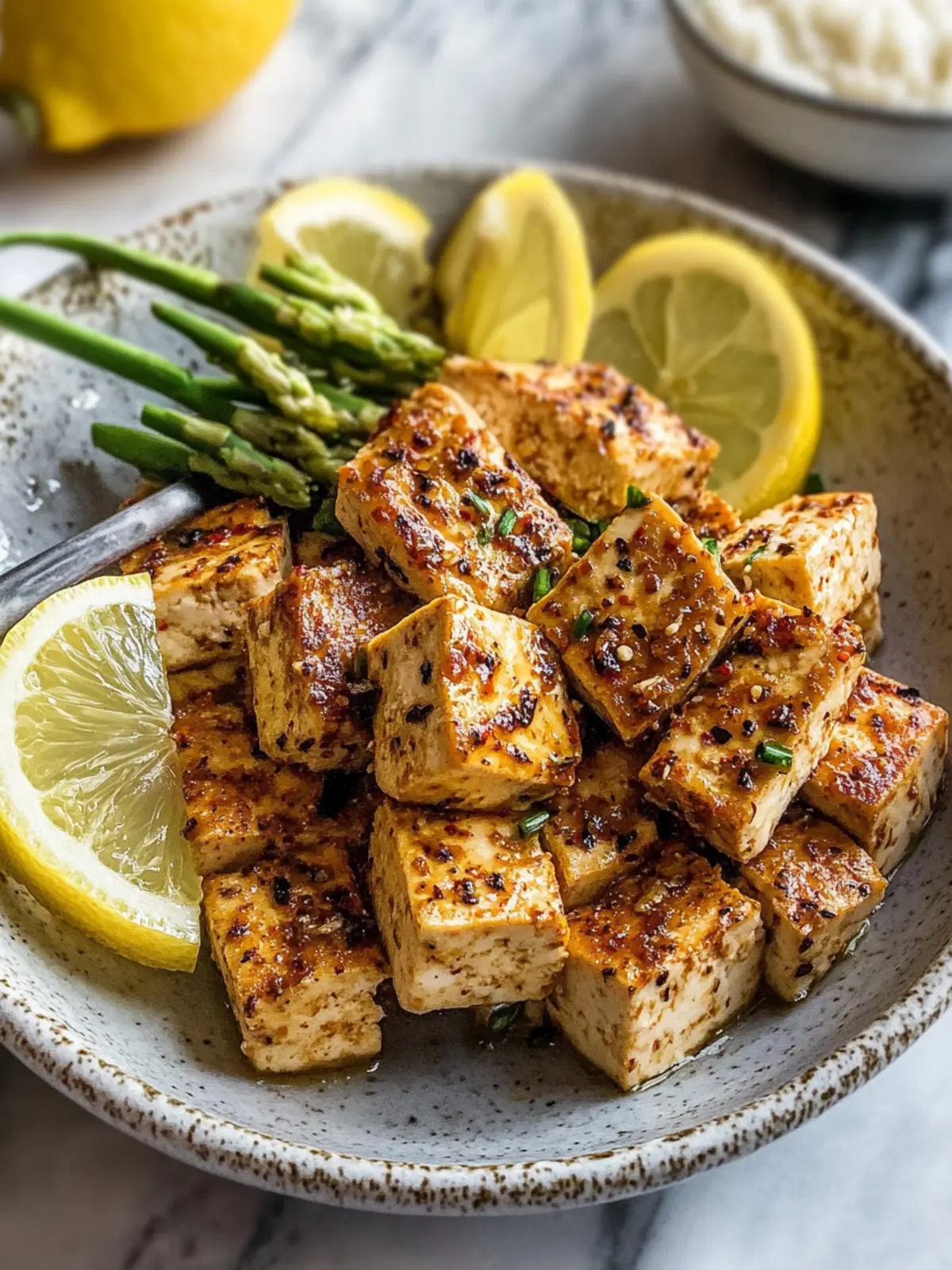 Zesty Lemon Pepper Tofu for a Crispy Vegan Feast 5 Lemon Pepper Tofu