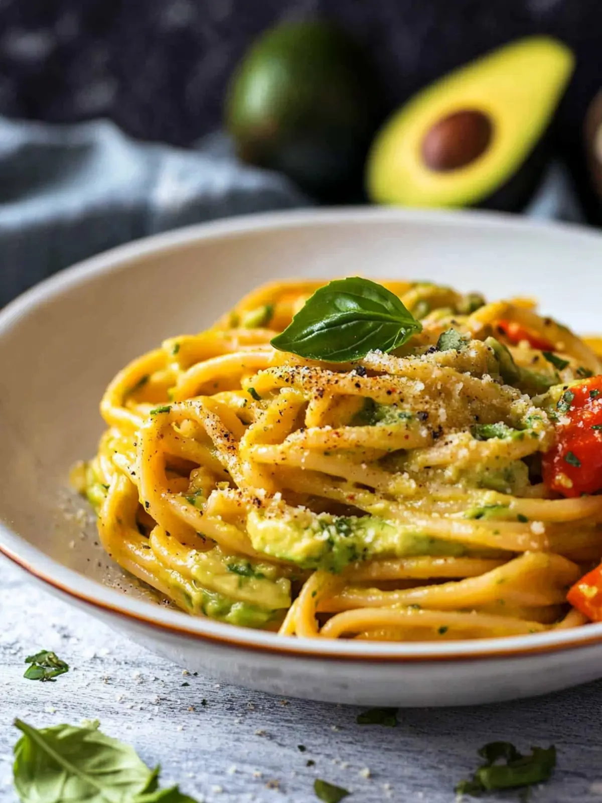 Creamy Avocado Bell Pepper Pasta Ready in 20 Minutes 5 Avocado Bell Pepper Pasta