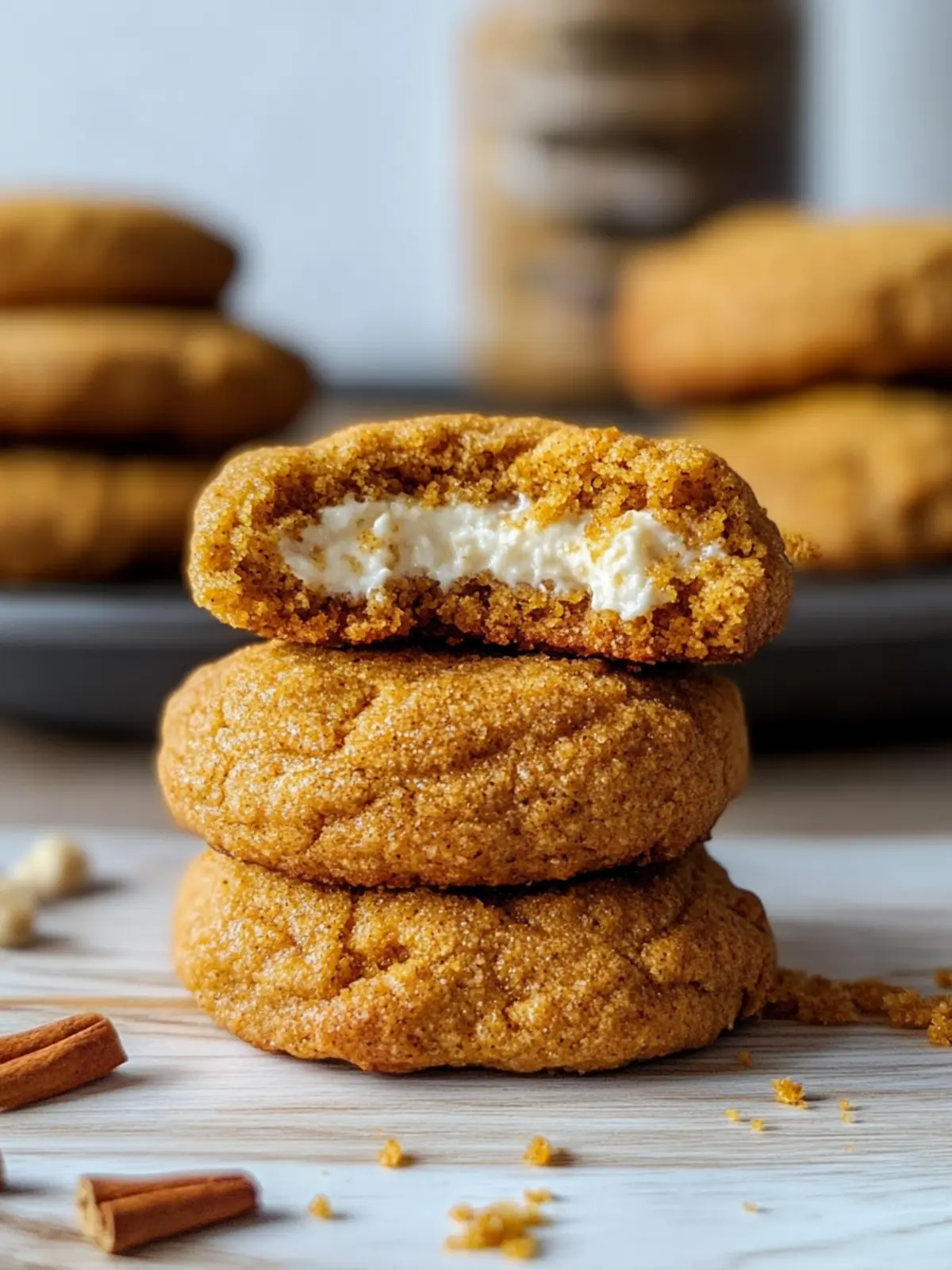 Delicious Healthy Pumpkin Cheesecake Cookies That Pack Protein 3 Healthy Pumpkin Cheesecake Cookies (High Protein & Low Carb)