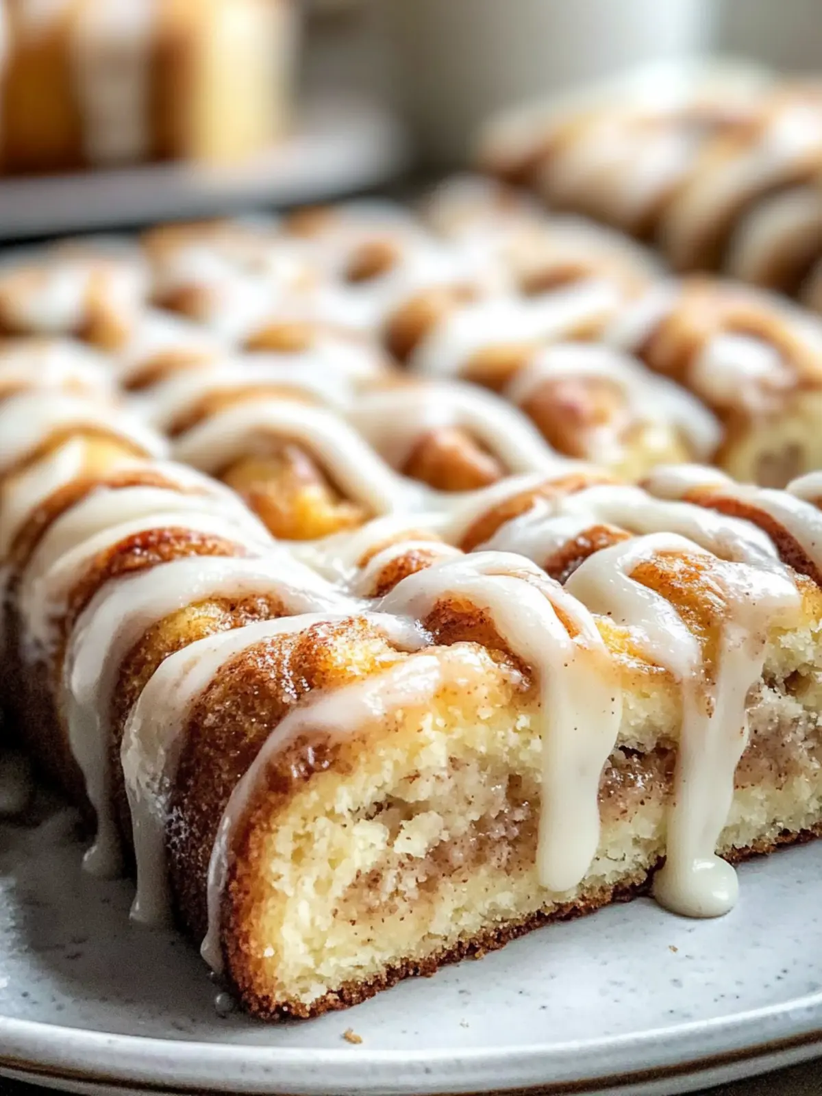 Indulge in Iced Cinnamon Roll Cake That's Irresistibly Easy 5 Iced Cinnamon Roll Cake