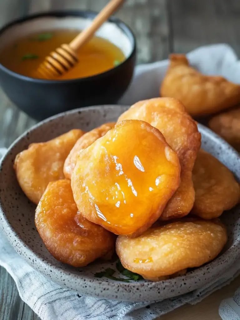 Chilean Pumpkin Sopaipillas With Honey