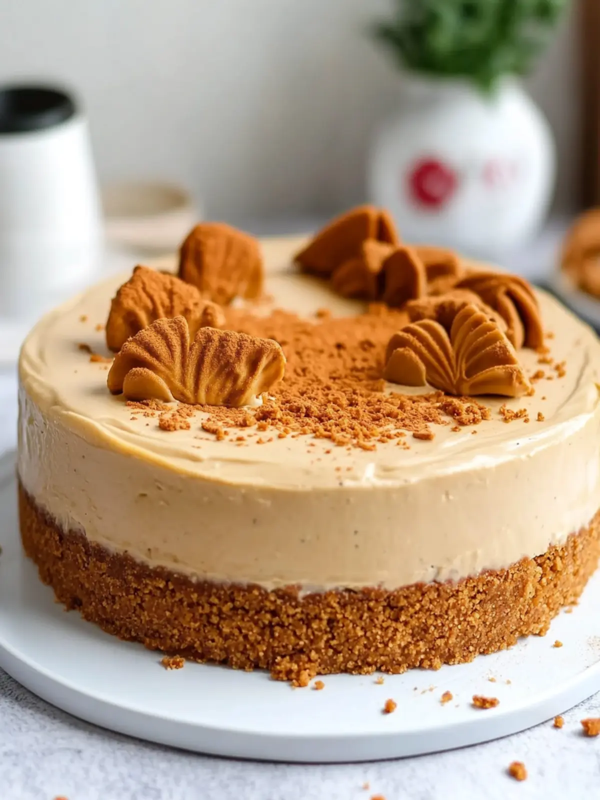 Deliciously Easy No-Bake Lotus Biscoff Cheesecake Recipe 2 Easy No-Bake Lotus Biscoff Cheesecake Recipe