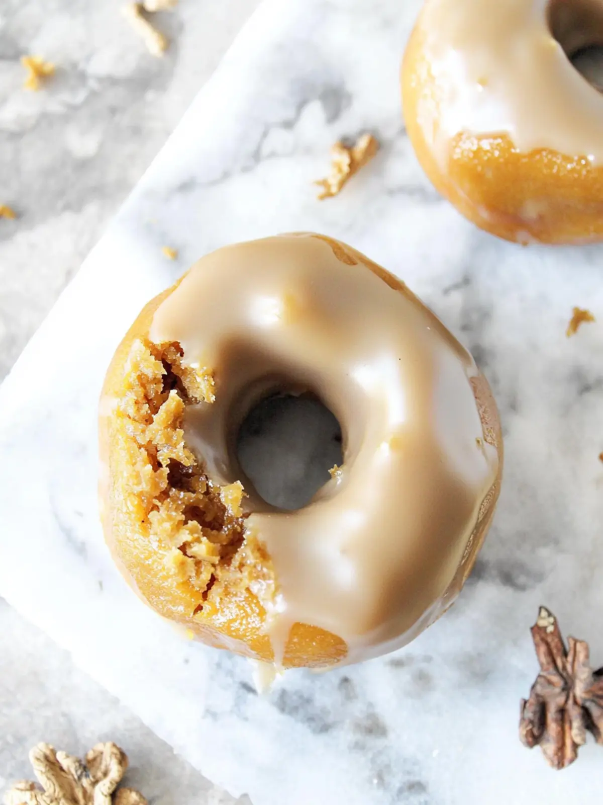 Baked Pumpkin Mochi Donuts with Simple Maple Glaze Magic 2 Baked Pumpkin Mochi Donuts with a Simple Maple Glaze