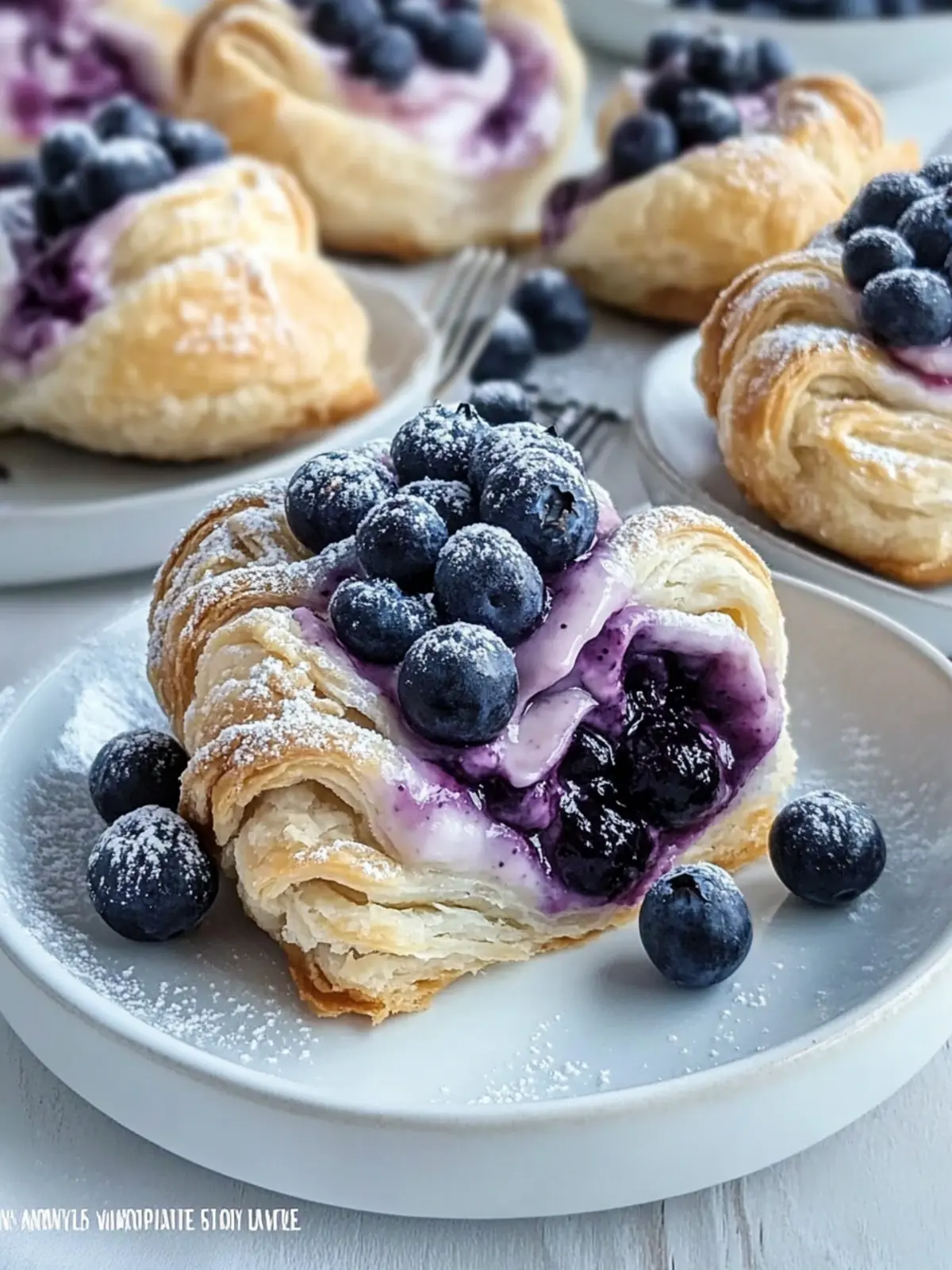 Delightful Blueberry Cream Cheese Puff Pastry Recipe to Savor 4 Blueberry Cream Cheese Puff Pastry