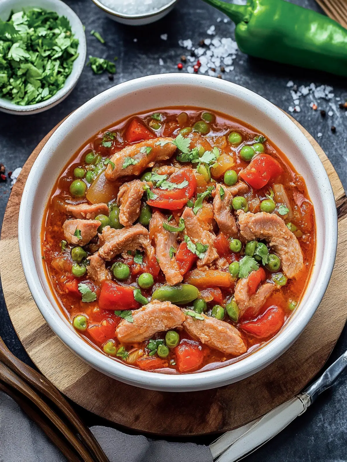 Savory Pork Guisantes: A Simple Filipino Comfort Dish 4 Pork Guisantes