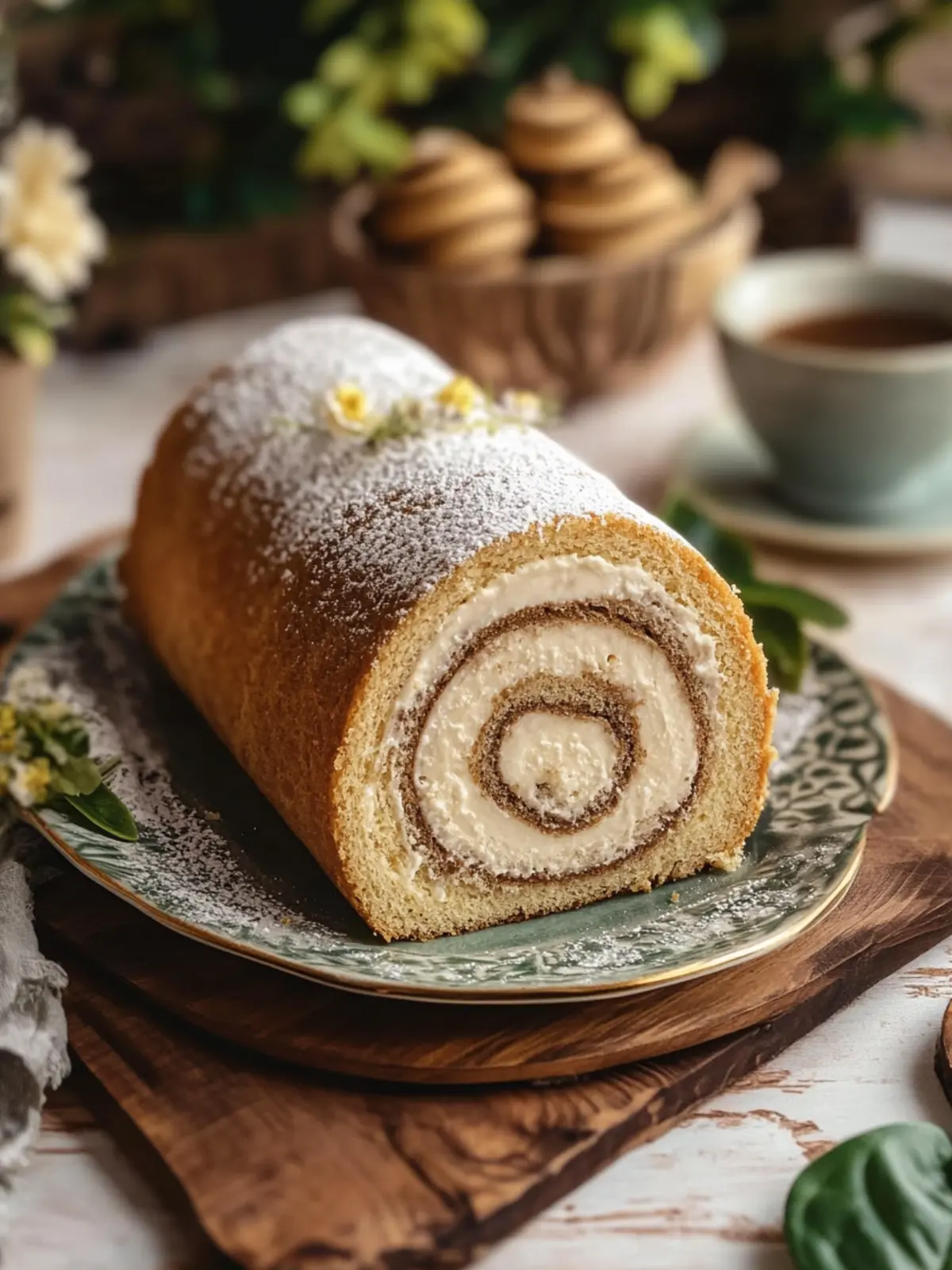 Fluffy Coffee Swiss Roll: A Dreamy Dessert You’ll Love 3 Coffee Swiss Roll
