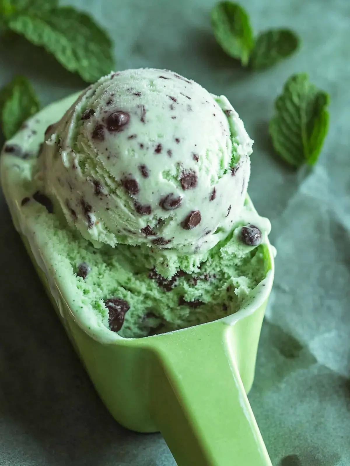 Homemade Mint Chocolate Chip Ice Cream That’s Simply Irresistible 2 Mint Chocolate Chip Ice Cream
