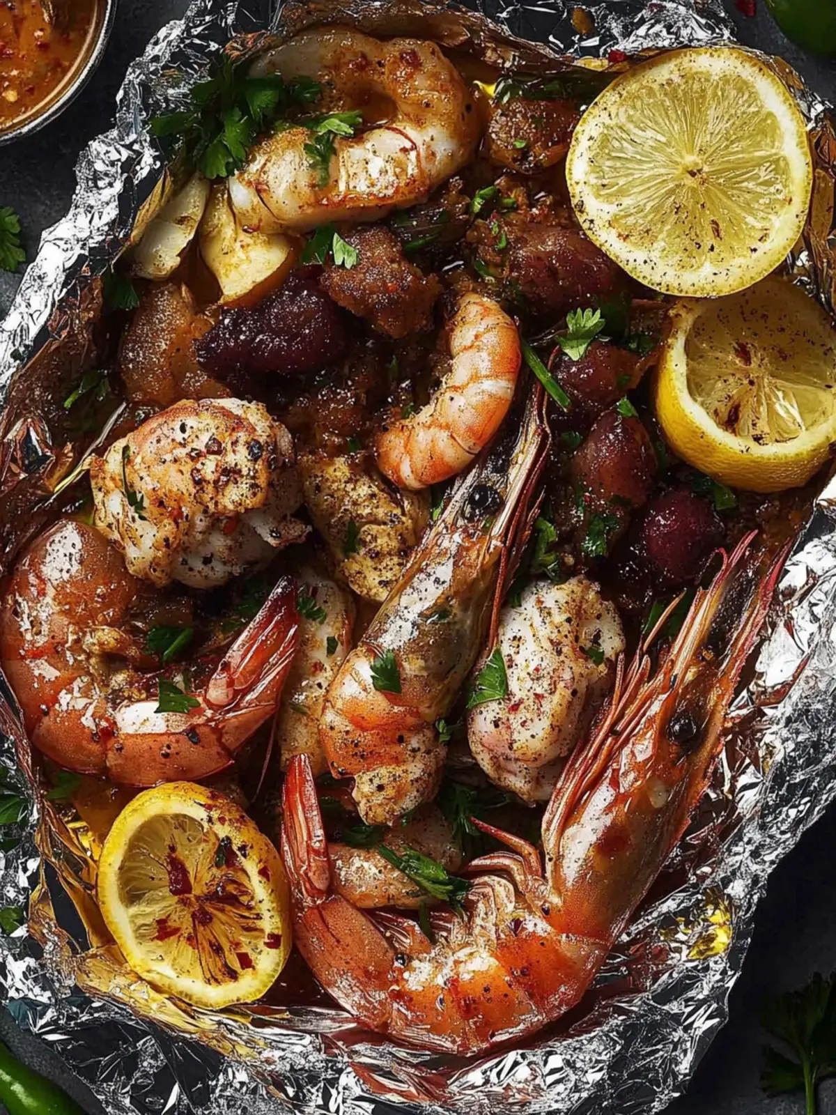 Savor Surf 'n Turf Foil Packs for Effortless Summer Grilling 5 Surf 'n Turf Foil Packs