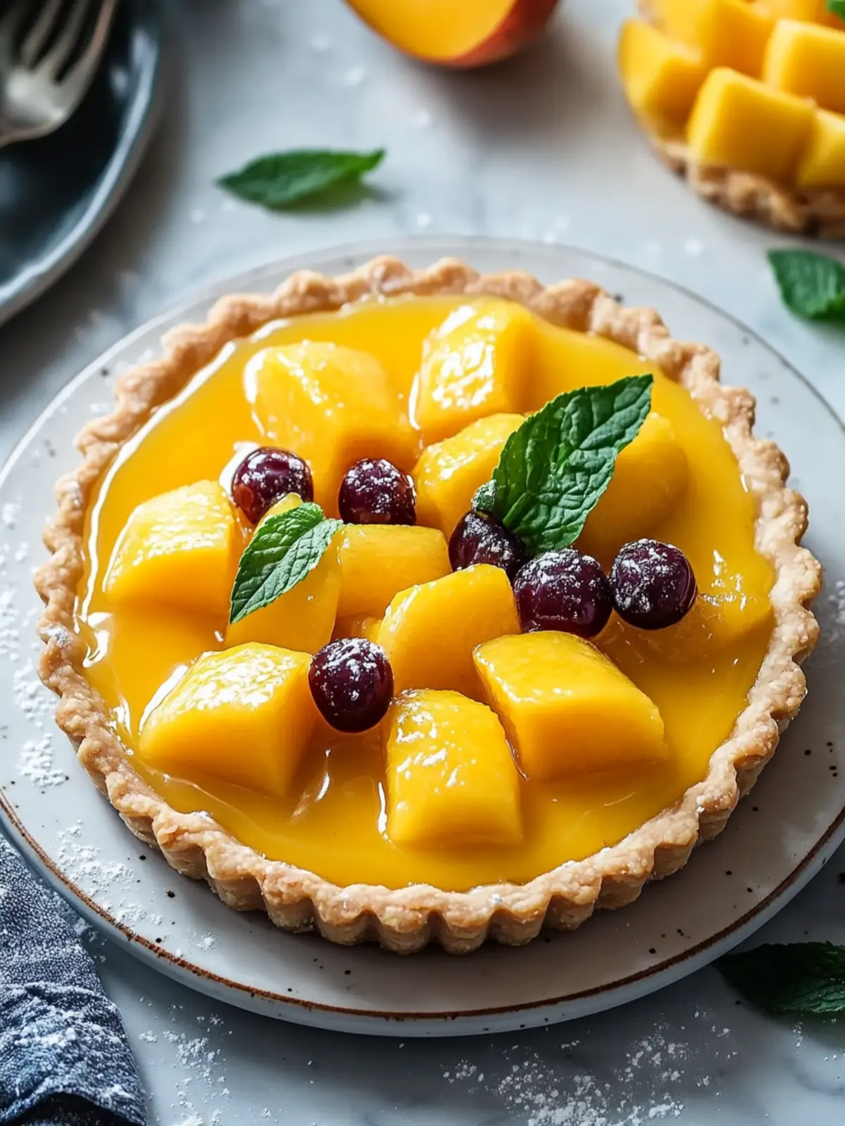Tropical Mango Curd Tart Recipe for a Fresh Twist at Home 4 Mango Curd Tart Recipe