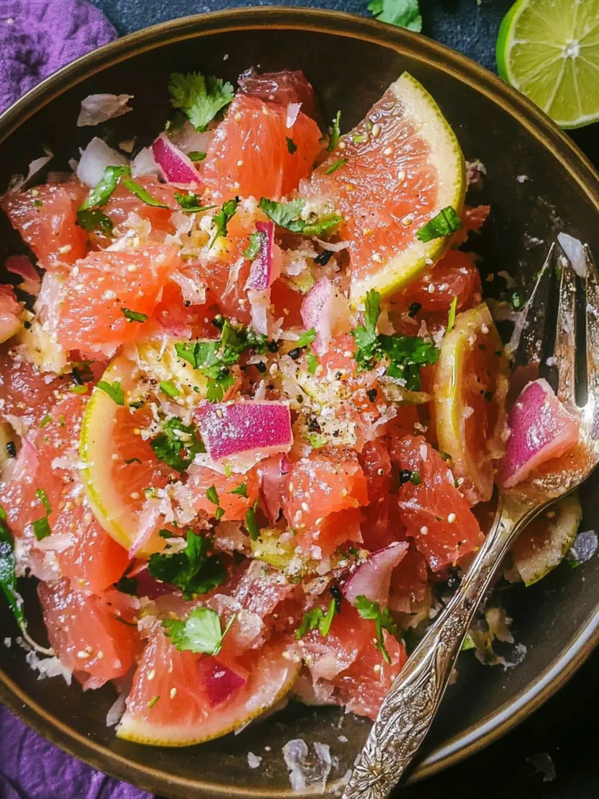 Zesty Pomelo Salad - Bengali Style for Refreshing Winter Bliss 4 Pomelo Salad - Bengali Style