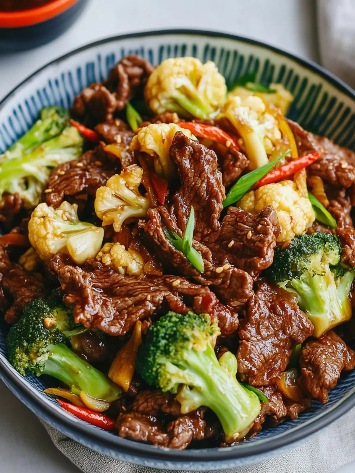 Savory Cauliflower Stir-Fry with Beef for Quick Weeknight Wins 5 Cauliflower Stir-Fry with Beef