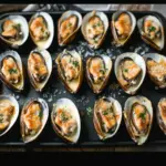 Baked Mayo-Cheese Mussels: Quick Gourmet Delight at Home 8 Baked Mayo-Cheese Mussels
