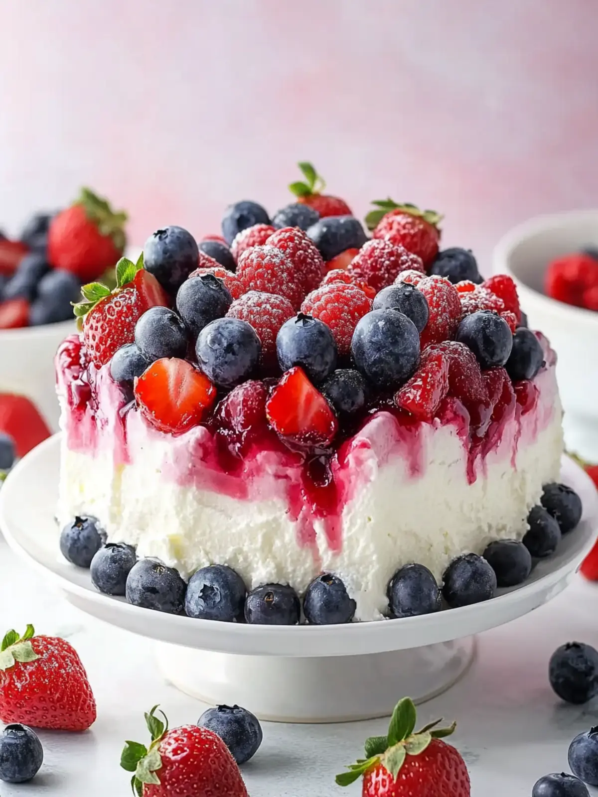 Summer Berry Poke Cake: Your New Favorite Summer Treat 4 Summer Berry Poke Cake