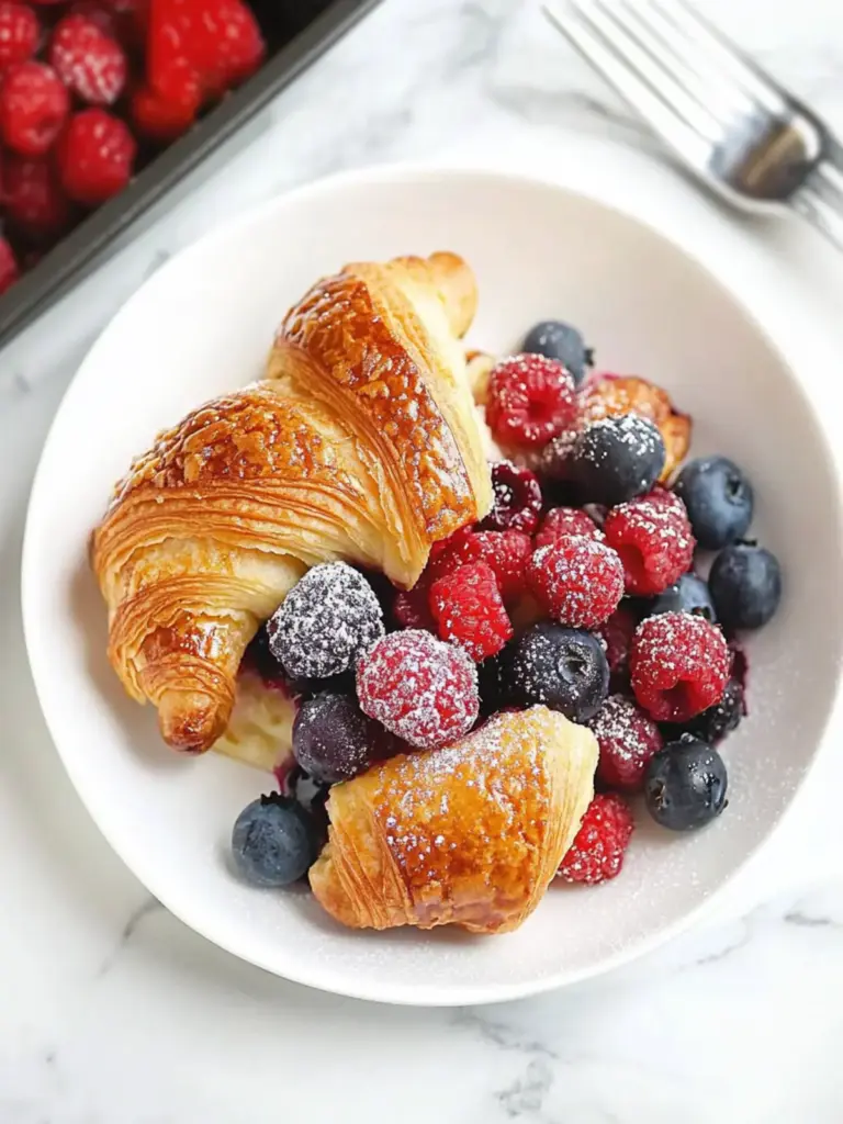 Berry Croissant Bake