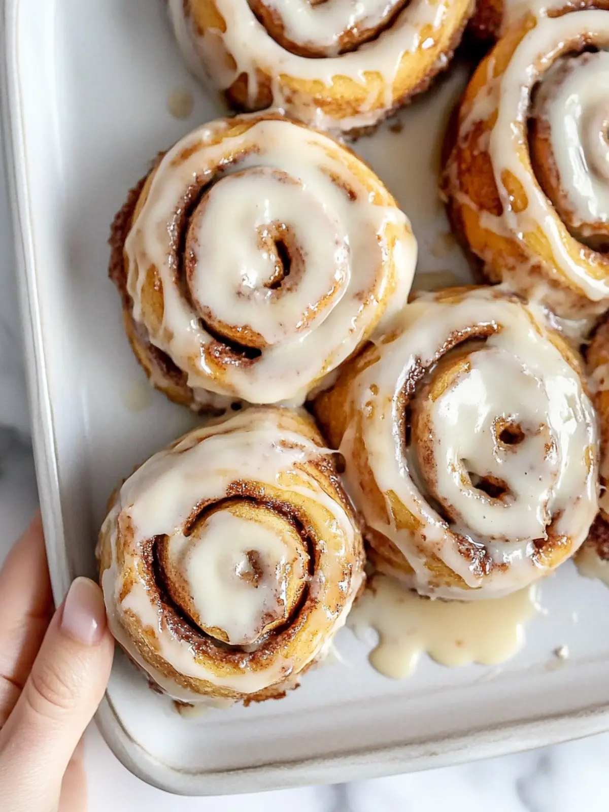 Gooey Collagen Cinnamon Rolls with 20 Grams of Protein Per Roll 2 Gooey Collagen Cinnamon Rolls (20 grams per roll!)