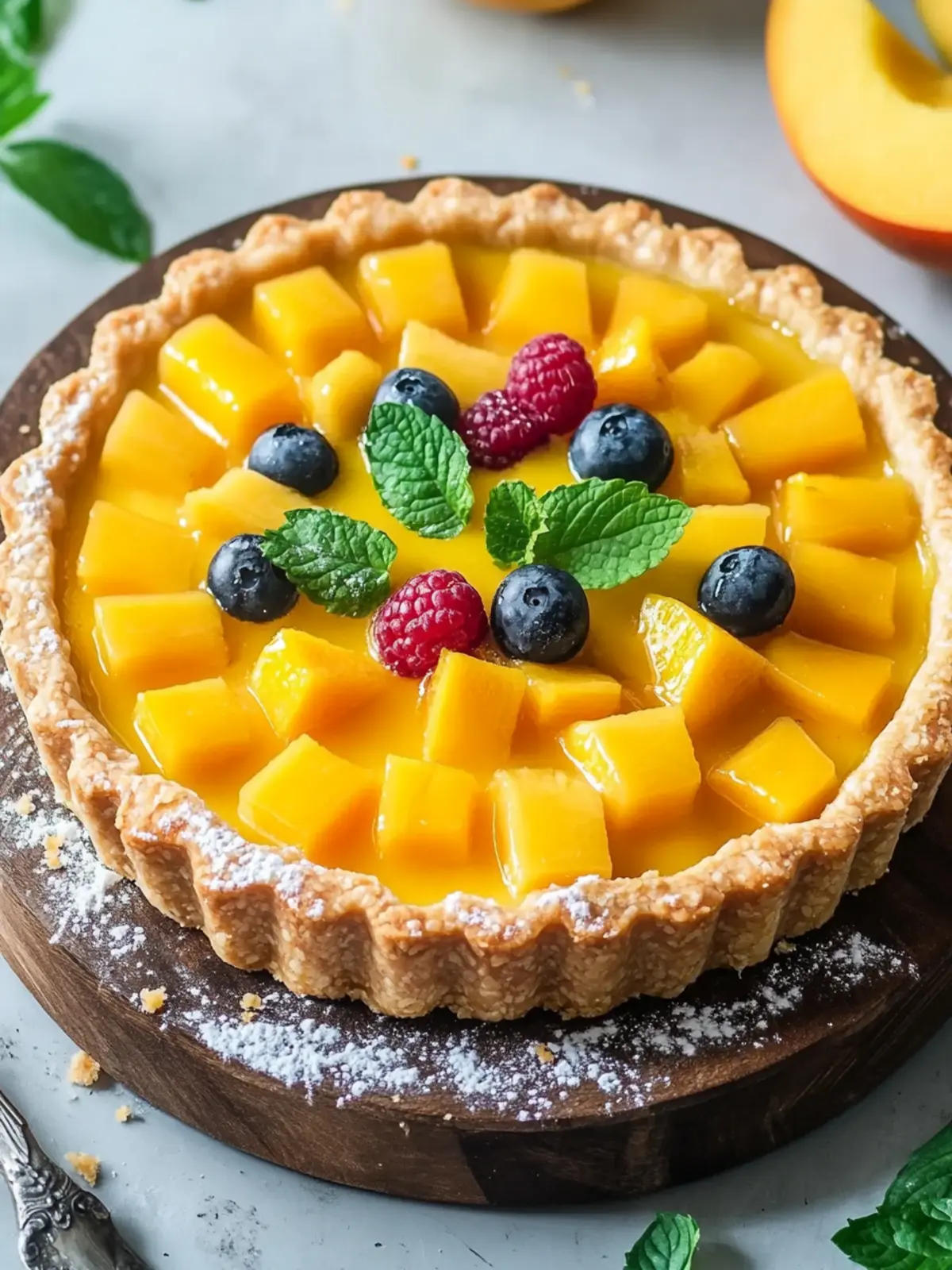 Tropical Mango Curd Tart Recipe for a Fresh Twist at Home 2 Mango Curd Tart Recipe
