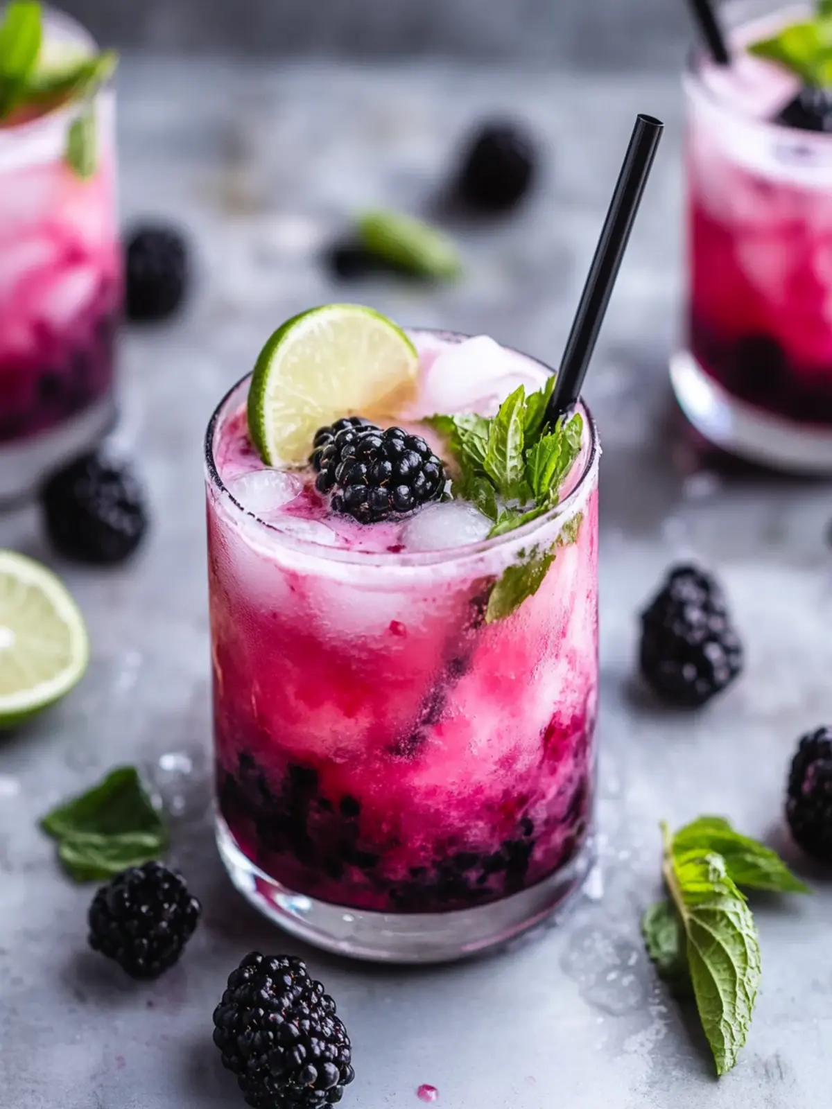 Creamy Blackberry Coconut Mojito: Your Summer Sipping Delight 4 Creamy Blackberry Coconut Mojito