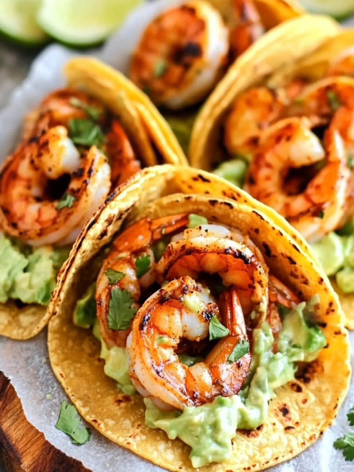 Spicy Shrimp Tacos with Avocado Crema for Taco Night Bliss 2 Spicy Shrimp Tacos with Avocado Crema