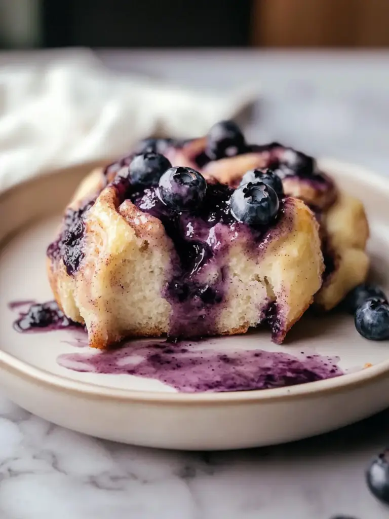 Blueberry Cinnamon Rolls