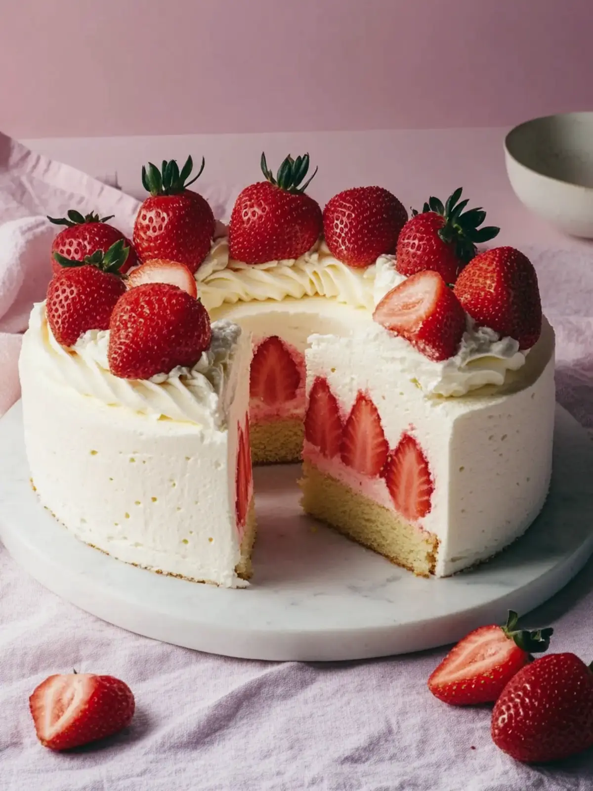 Light & Fluffy Japanese Strawberry Cake for Sweet Celebrations 2 Japanese Strawberry Cake