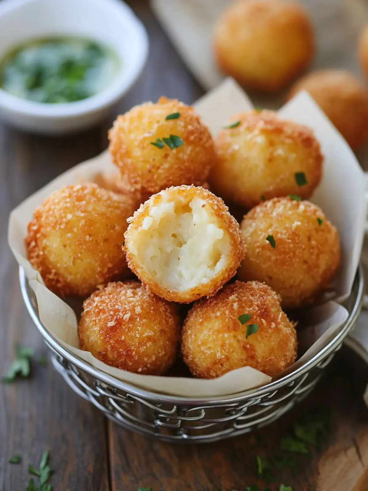 Cafe Style Potato Cheese Balls: Crispy Comfort Made Easy 5 Cafe Style Potato Cheese Balls