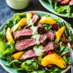 Grilled Steak and Mango Salad with Avocado Ranch Bliss 10 Grilled Steak and Mango Salad
