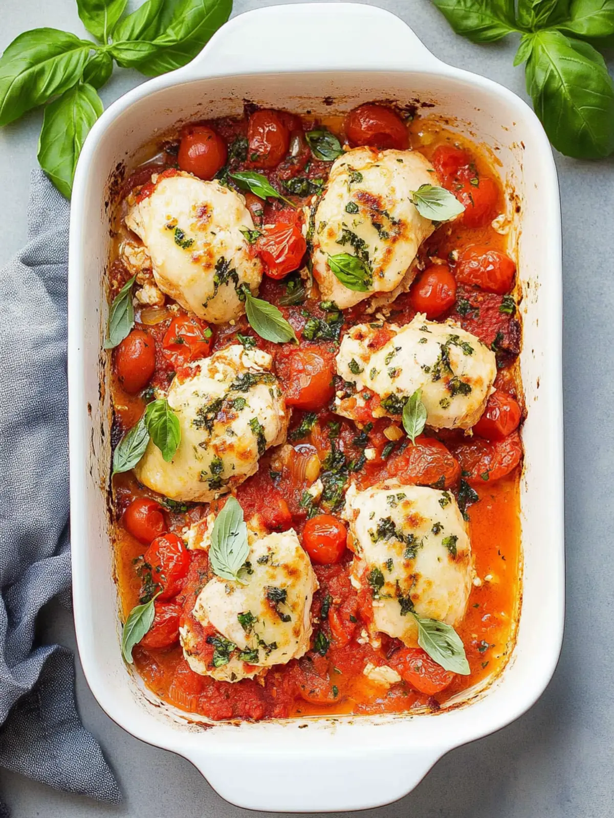 Bruschetta Chicken Bake: Irresistibly Fresh for Summer Nights 3 Bruschetta Chicken Bake