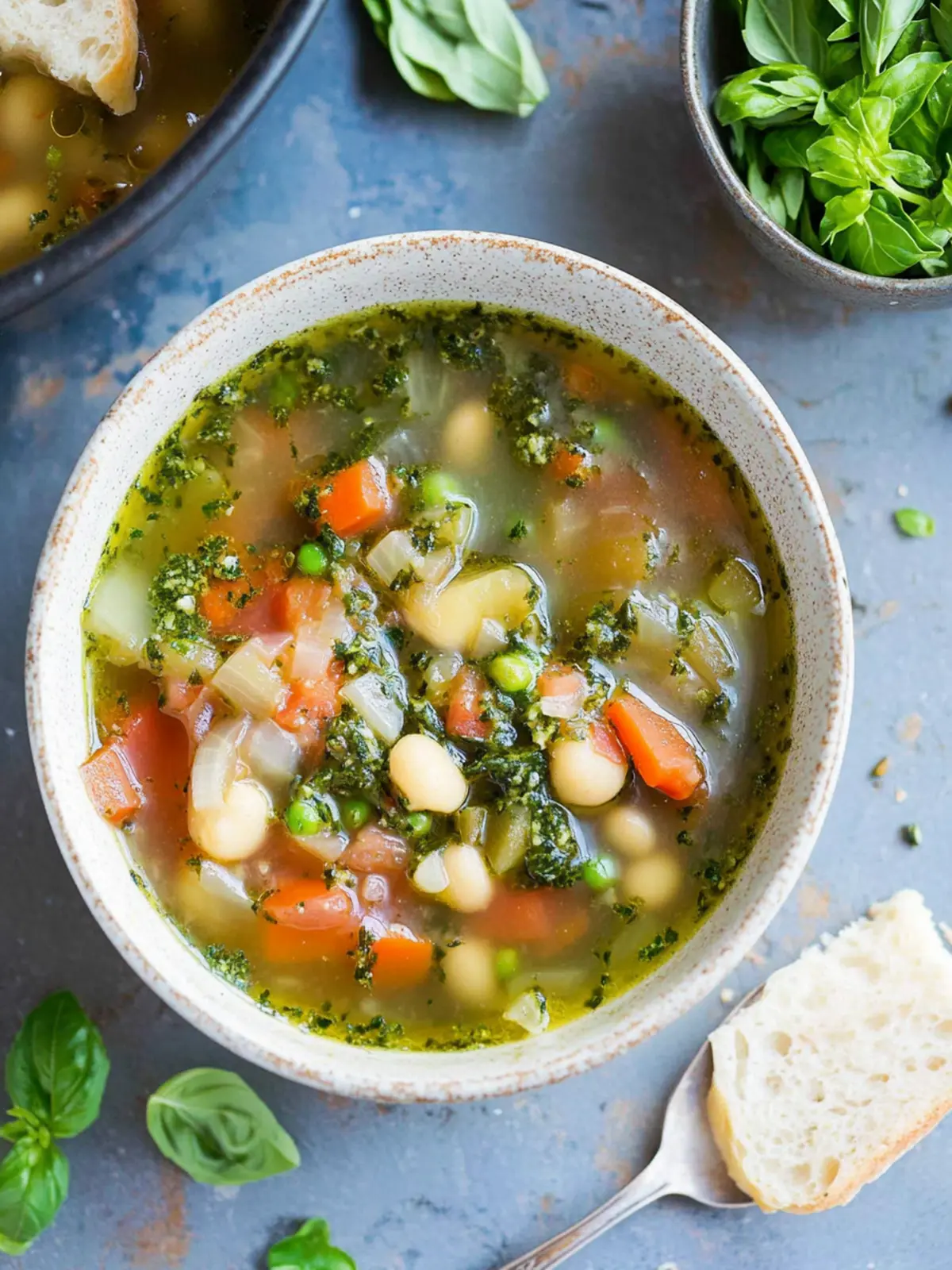 Pistou Soup – French Vegetable Soup for a Fresh Flavor Boost 2 Pistou Soup – French vegetable soup (Soupe au Pistou)